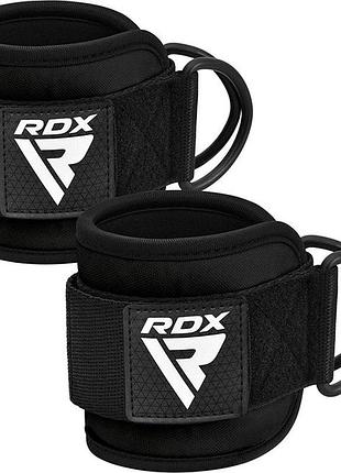 Манжети на щиколотку rdx a4 gym ankle pro black pair