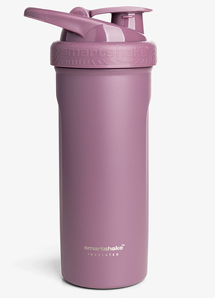 Шейкер спортивный smartshake металлический insulated steel 750ml plum