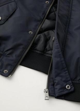 Уголка - бомбер zara 13-14 лет 3