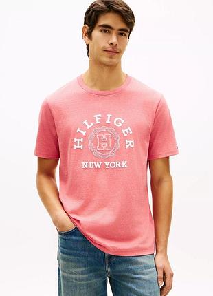 Футболка мужская tommy hilfiger с логотипом