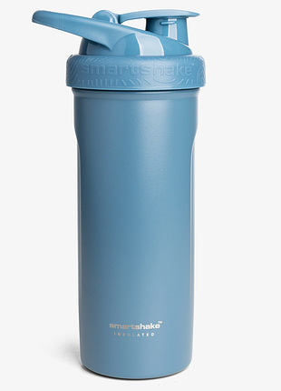 Шейкер спортивный smartshake металлический insulated steel 750ml blue