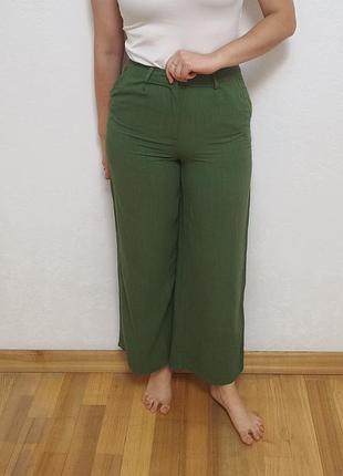 Вискозные брюки с льном primark