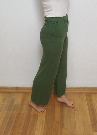 Вискозные брюки с льном primark 4