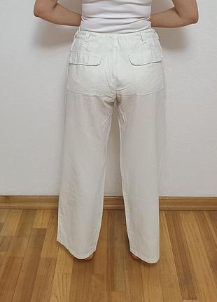 Льняные брюки angelo litrico 6