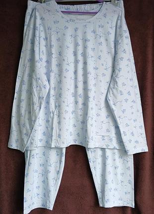 Костюм женский домашний, котон, xl-2xl, батл