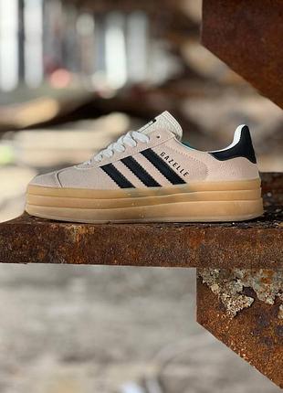 Стильные женские кроссовки adidas gazelle wonder quartz