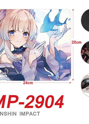 Килимок для миші genshin impact "сангономія кокомі" 20 х 24 см 3dtoyslamp