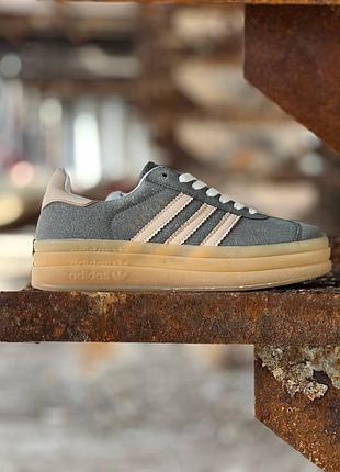 Стильные женские кроссовки adidas gazelle wonder quartz