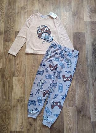 Флисовая пижама для мальчика от primark 2