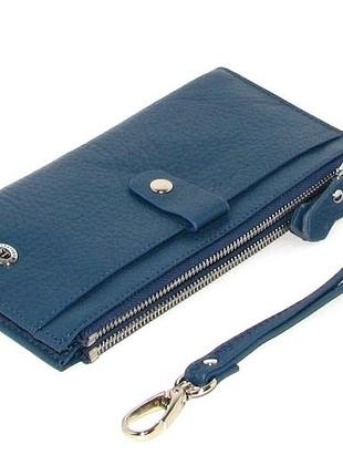 Гаманець жіночий st leather accessories 420 light blue