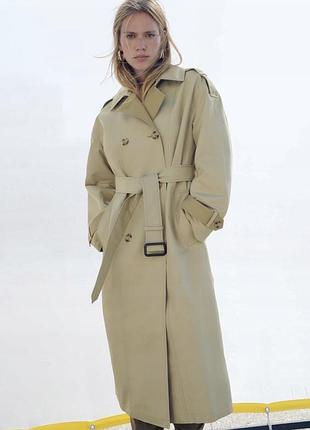 Тренч zara xs