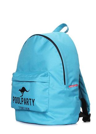 Городской рюкзак poolparty синий 2