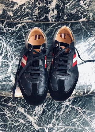 Мокасины кожа bally