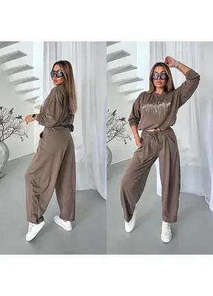 Женская костюм, модель .sv, двунить туреччина, бежевый