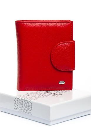 Podium кошелек bright женский кожа dr. bond ws-36 red