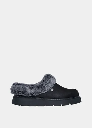 Оригинальные женские полуботинки skechers / стильные черные полуботинки