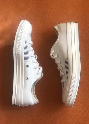 Кеды унисекс comverse chuck 70 ox egret светло кремового цвета унисекс
