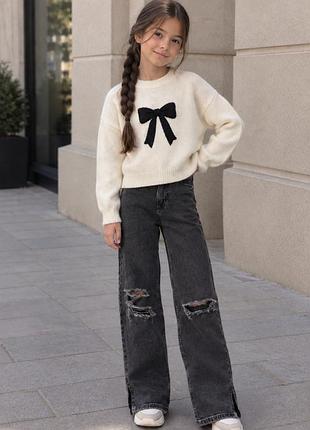 Джинси h&m широкі палаццо 140р