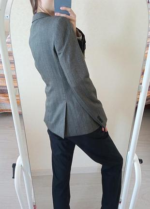 Шерстяной пиджак massimo dutti 4