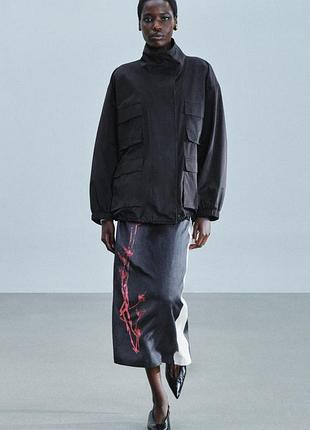 Куртка с карманами zw collection 5