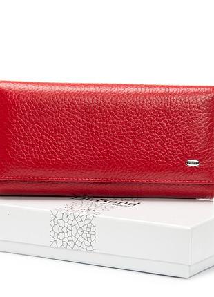 Podium кошелек classic женский кожа dr. bond w46 red