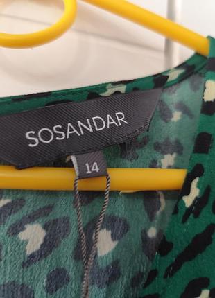Платье, платье леопардовый принт sosandar 7