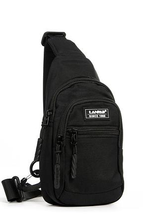 Podium сумка мужская на плечо нейлон lanpad a65365 black мал