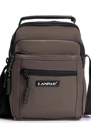 Podium сумка мужская планшет нейлон lanpad a98222 brown мал