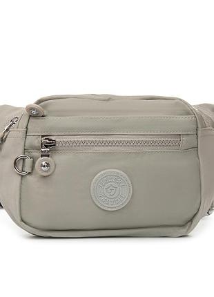 Podium сумка женская текстиль на пояс полиамид jielshi zt-001 beige