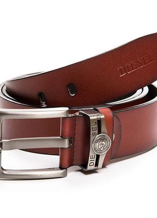 Podium ремень мужской кожа ds-04322-1 light-brown