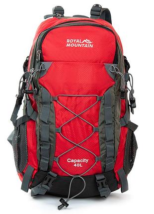 Podium рюкзак туристичний нейлон royal mountain 1125-40l red