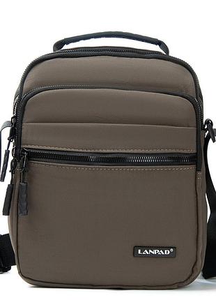 Podium сумка чоловіча планшет нейлон lanpad 82091 brown бол розпада
