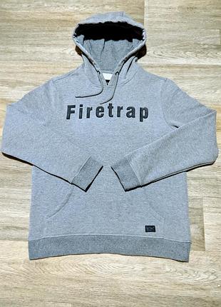 Чоловіче сіре худі firetrap, розмір м.