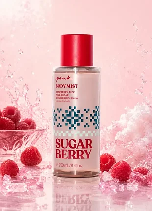Парфумований набір victoria's secret pink sugar berry спрей міст та лосьйон