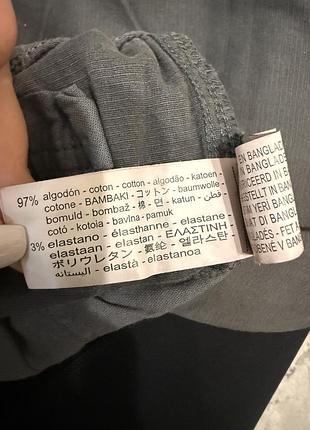Брюки на хлопчика zara, котон, зріст 128 см 6