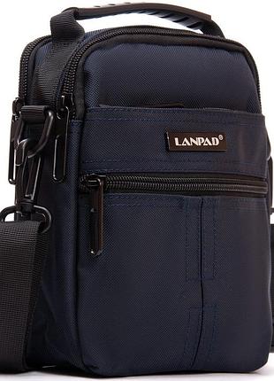 Сумка на плечо lanpad мужская синяя