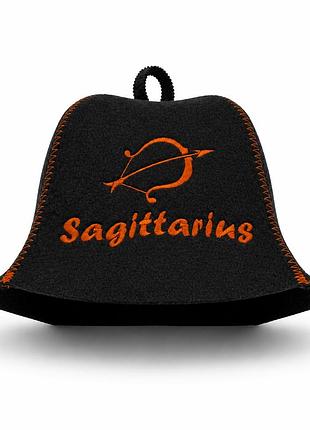 Лазнева шапка luxyart "sagittarius" фетр чорний (lx-371)