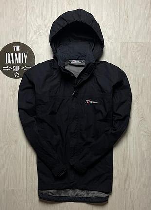 Мужская черная куртка berghaus aquafoil, размер m