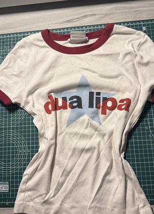 Футболка калоборація з dua lipa