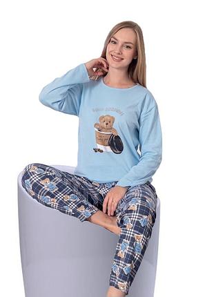 Пижама женская хлопок интерлок u8484 xxl