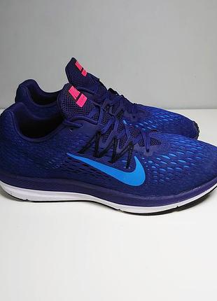 Кросівки nike zoom winflo 5 running men's aa7406-405 blue 44 р. оригінал