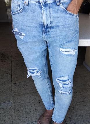 Чоловічі джинси bershka