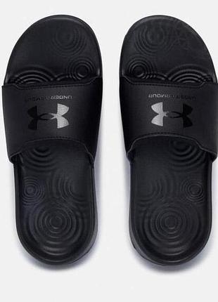 Under armour. оригінал. індонезія. шльопанці under armour ignite select blk.