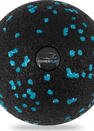 Массажный набор powerplay pp_4015 epp foam roller set 4in1 (2-ва роллы + 2-ва мячи) черно-бирюзовый 5