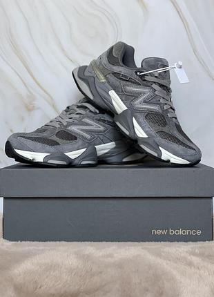 Кроссовки new balance 9060 joe freshgoods dark gray консульт 9060 серые 36–45