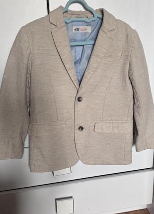 Льняний піджак h&m, новий