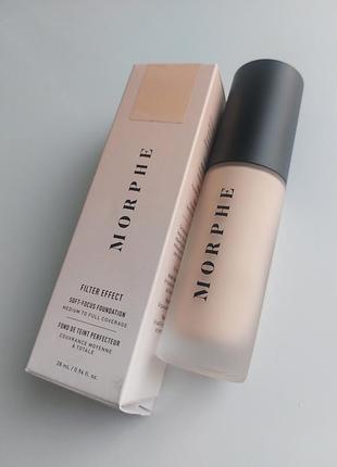 Танальный крем morphe filter effect soft-focus foundation 3
