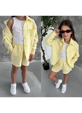 Дитяча сорочка, блакитний 4