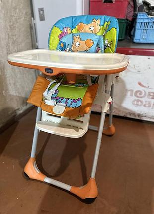 Стільчик для годування chicco polly 3