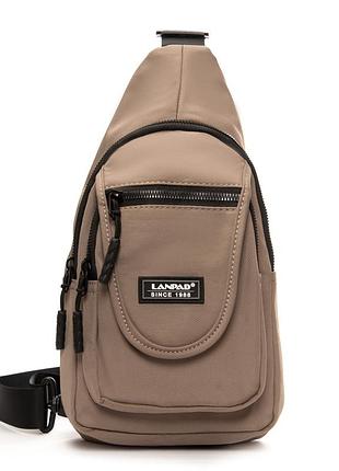 Podium сумка чоловіча на плечо нейлон lanpad 0936 khaki бол